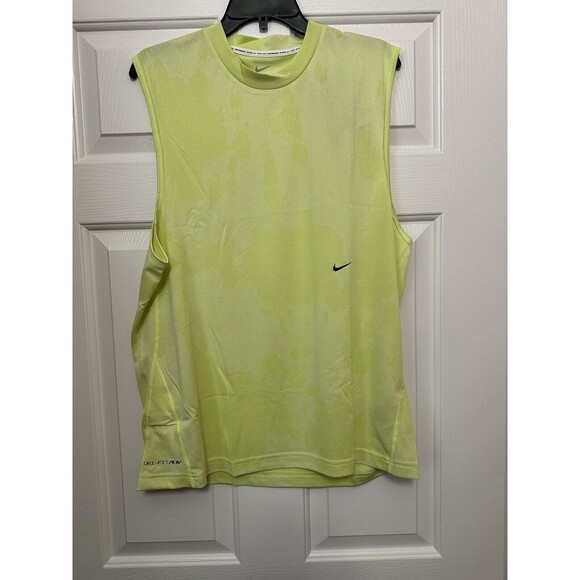 Nike Other - Nike Mens Medium Dri Fit ADV AP Versatile Singlet Running Volt Green DX0928-113